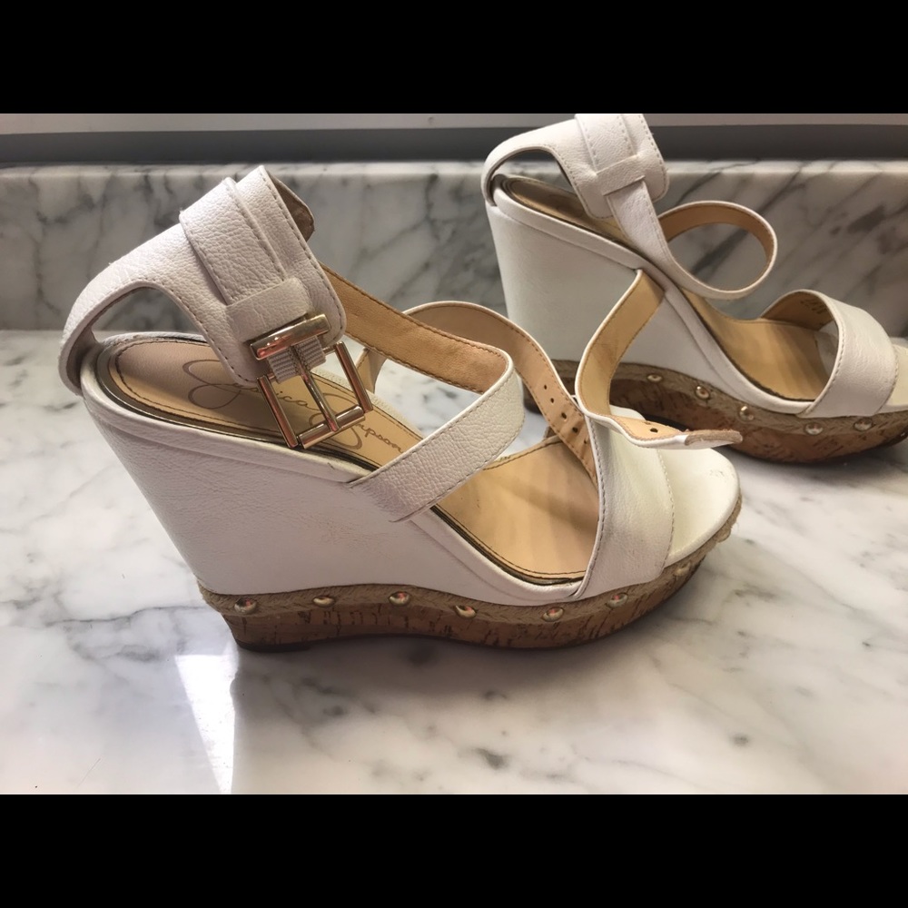 Jessica Simpson wedge heels